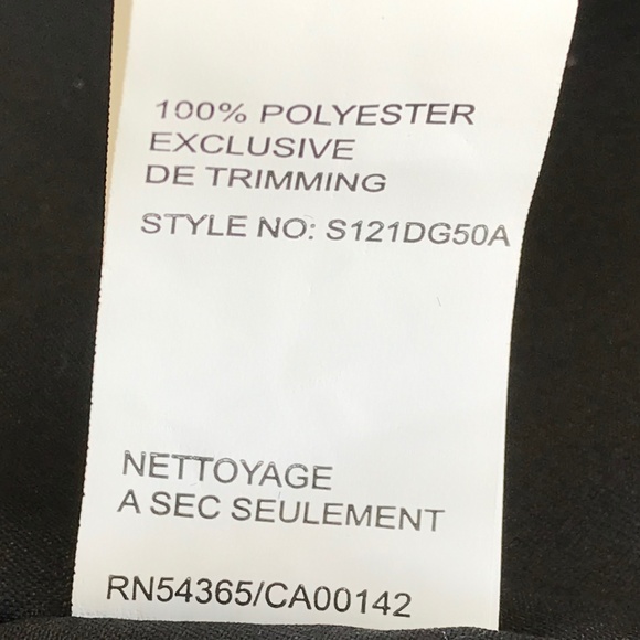 NWT Peter Nygard Iconic Collection Handcrafted Black & Silver Missy’s Jacket - Picture 12 of 16